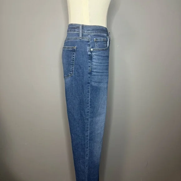 LOFT Denim Flare Wide-Leg Jeans - Picture 3 of 9
